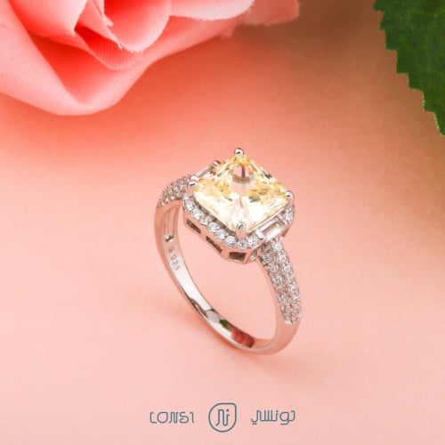 خاتم فضة عيار 925