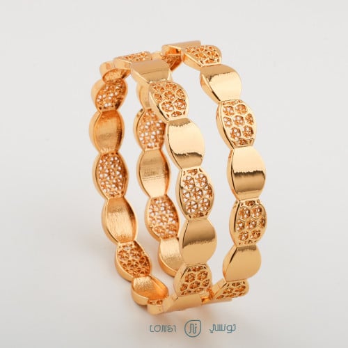 بناجر مطليه تصميم ذهب