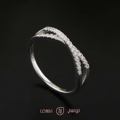 خاتم فضة عيار 925