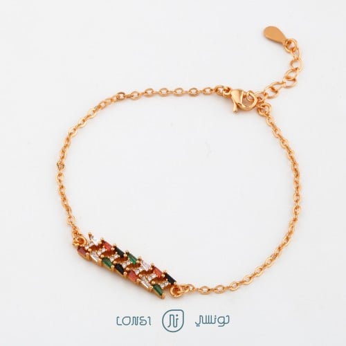 اسوارة مطليه بألوان جذابة