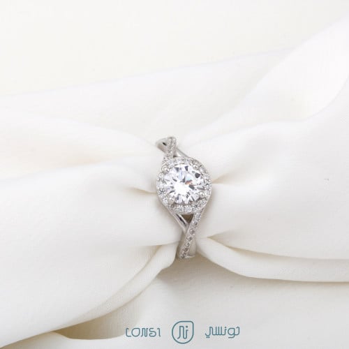 خاتم فضة عيار 925