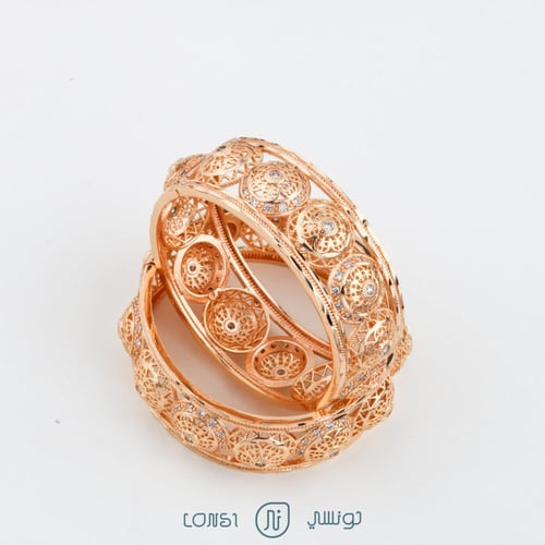 أساور تصميم ذهب مطلي 8