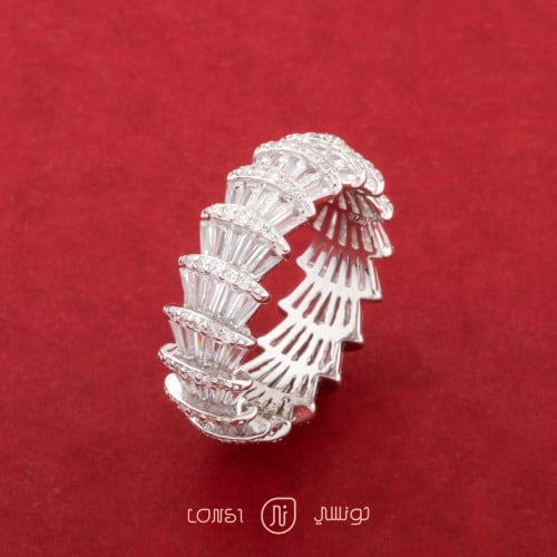 خاتم مميز فضة عيار 925