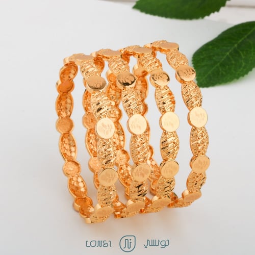 بناجر مطليه تصميم ذهب