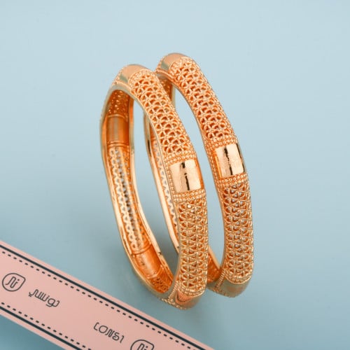 6 بناجر مطليه تصميم ذهب