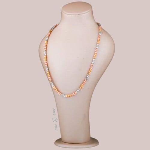 قلادة مطليه تصميم ناعم