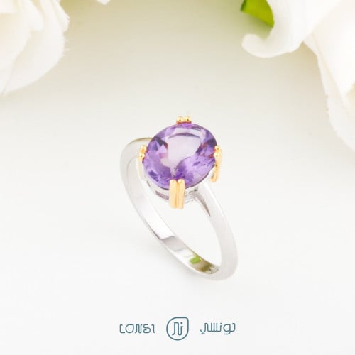 خاتم جمشت فضة عيار 925