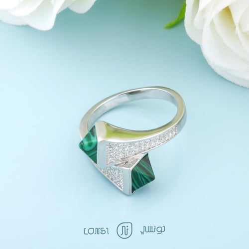خاتم فضة عيار 925