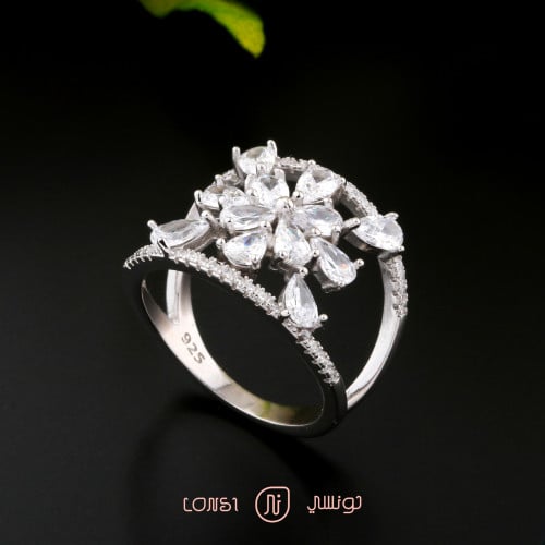 خاتم فضة عيار 925