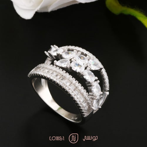 خاتم فضة عيار 925