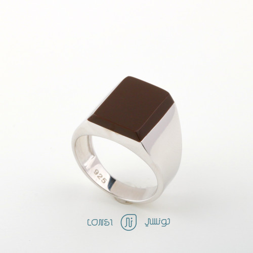 خاتم فضة رجالي عيار 925