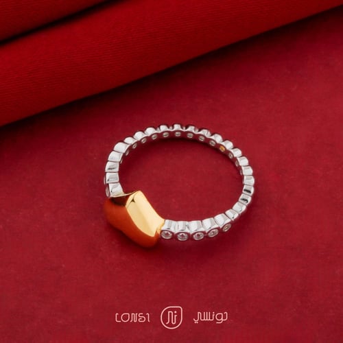 خاتم مكس فضة عيار 925