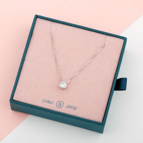 عقد ناعم فضة عيار 925 7