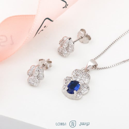 طقم ناعم فضة عيار 925
