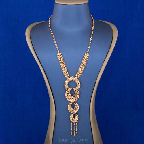 عقد فخم تصميم غصن الزيتون