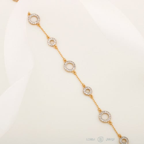 اسوارة مصاغة من الفضة عيار 925