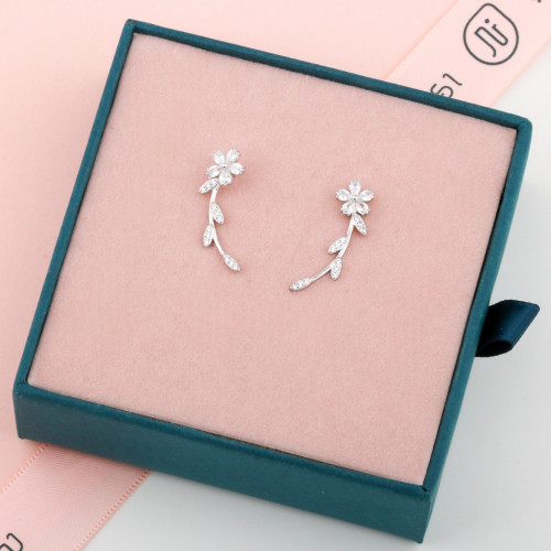 حلق فضة عيار 925