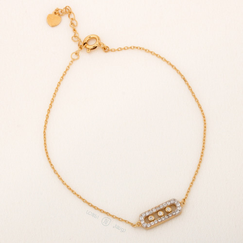 اسوارة مصاغة من الفضة عيار 925