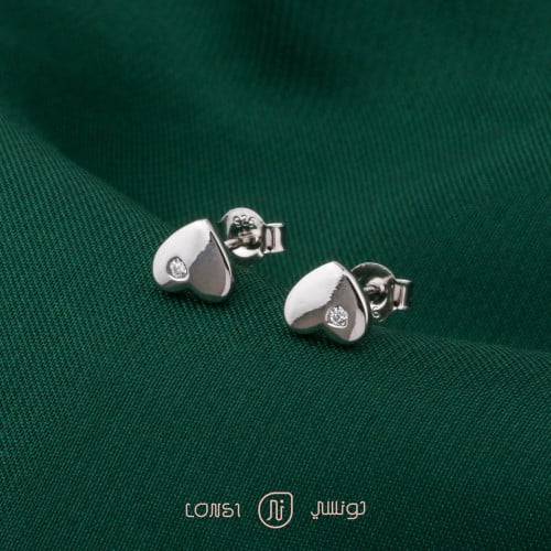 حلق فضة عيار 925