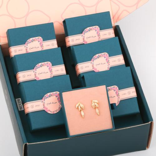 بوكس توزيعات حلق 6 قطع