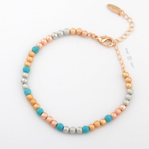 اسوارة مطليه قفل حلقات