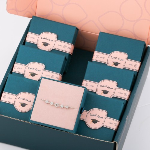 بوكس توزيعات اساور 6 قطع