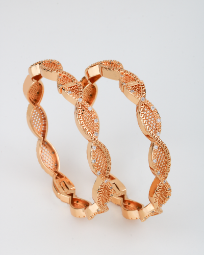 بناجر نسائي مطليه بالذهب