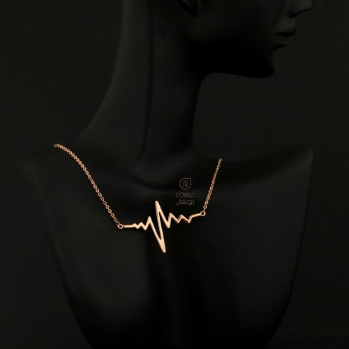 سلسال مطلي تصميم ناعم