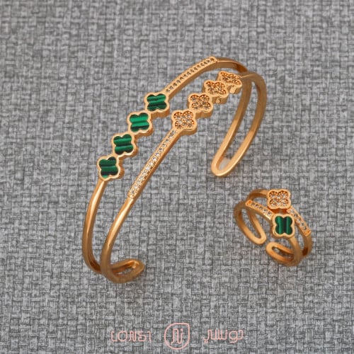 اسوارة وخاتم بتصميم عصري عالمي