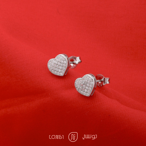 حلق فضة عيار 925