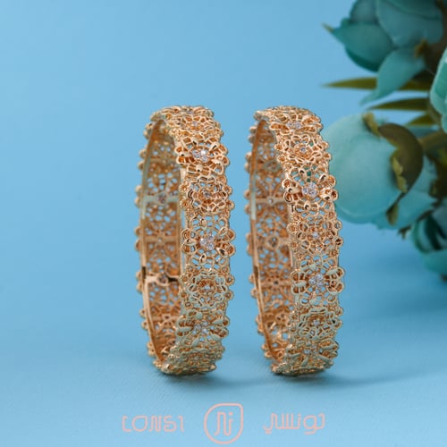 2 بناجر أطفال أو نسائي زركون