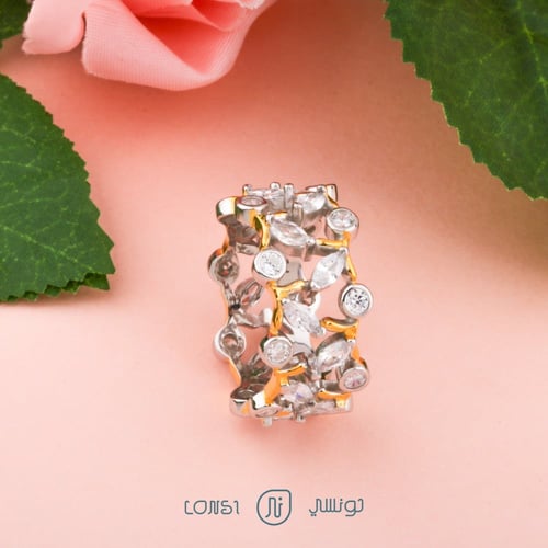 خاتم مكس فضة عيار 925