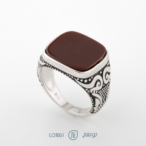 خاتم فضة رجالي عيار 925