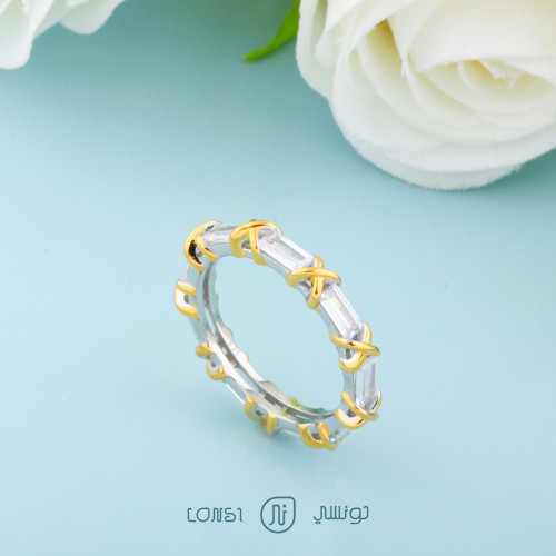 خاتم مكس فضة عيار 925