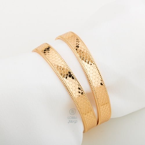 بناجر مطليه تصميم ذهب