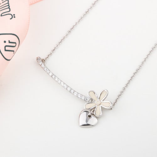 عقد ناعم فضة عيار 925