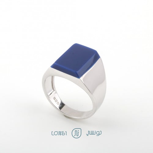 خاتم فضة رجالي عيار 925