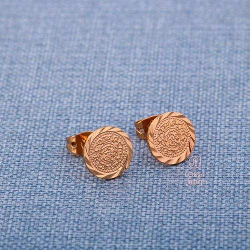 حلق تصميم جنيه ذهب