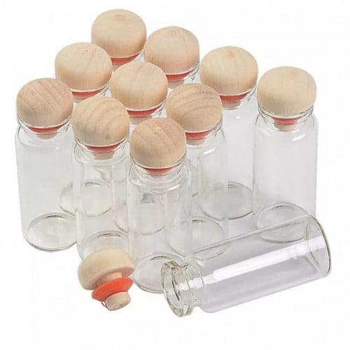 قوارير زجاجية جديده