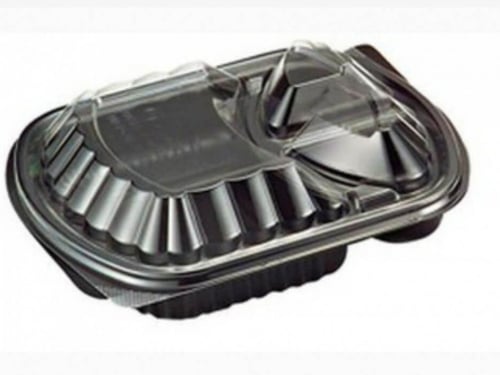 علب مايكرويف مقسمه