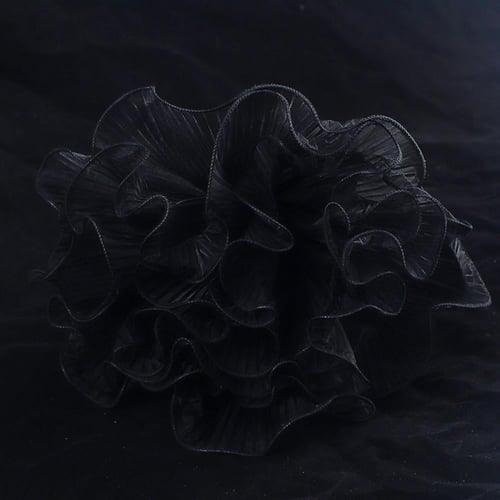 تغليف ورد قماش اسود