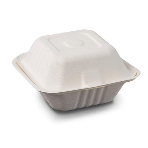 علب برجر قصب السكر