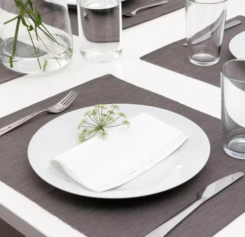 مناديل ابيض 23* 23 4000 منديل