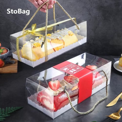 علب كيك مستطيله