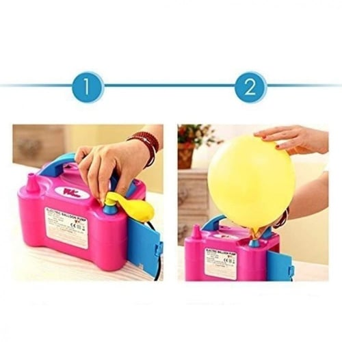 جهاز نفخ البالون ذو 2منافذ نفخ