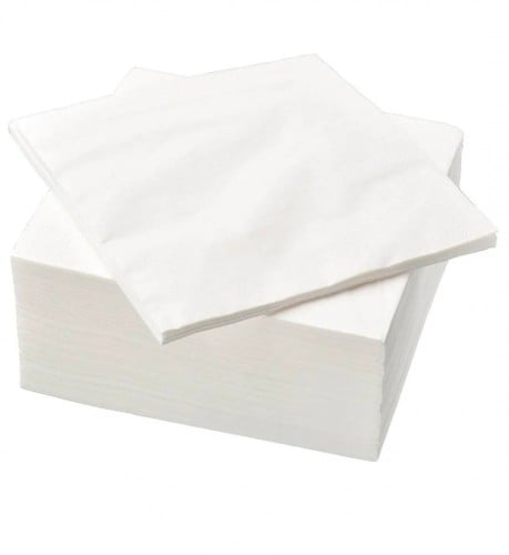 مناديل ابيض 30 *30 4000 منديل