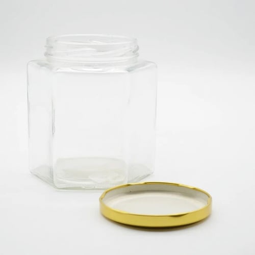 برطمانات زجاج بفلين