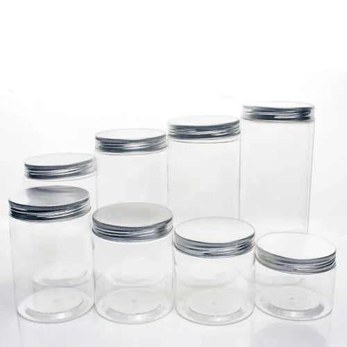 برطمانات شفافه بالربطه