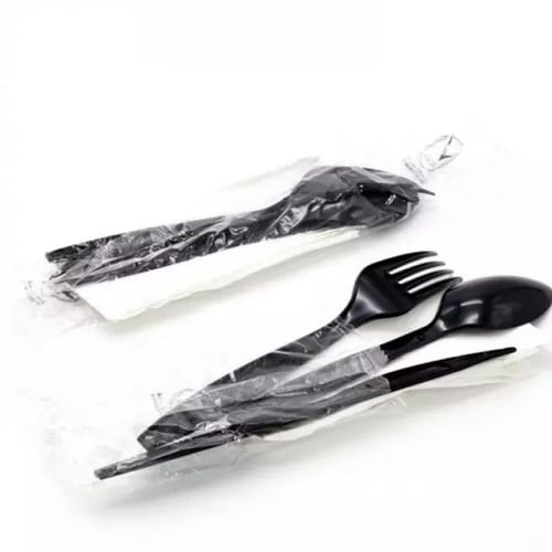 طقم ملاعق بلاستيك (10 طقم)