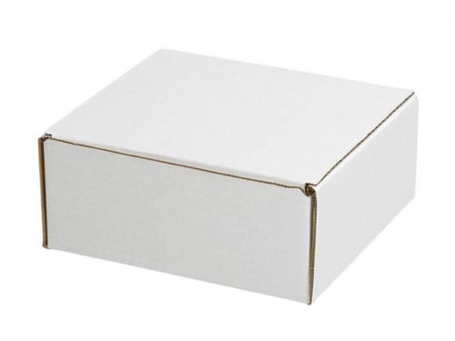 كراتين شحن ابيض متصله